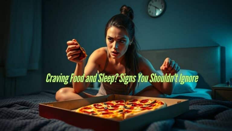 Craving Food and Sleep Signs You Shouldn't Ignore