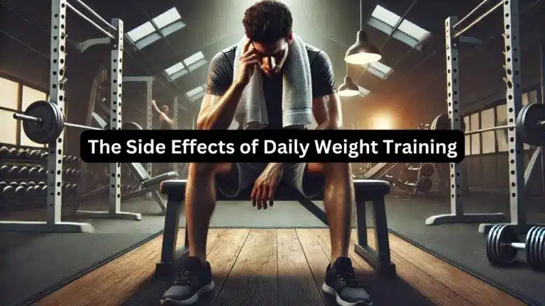 The Side Effects of Daily Weight Training (And How to Do It Right) 3 The Side Effects of Daily Weight Training