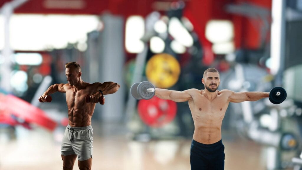Bent Arms for Mass vs. Straight Arms for Definition