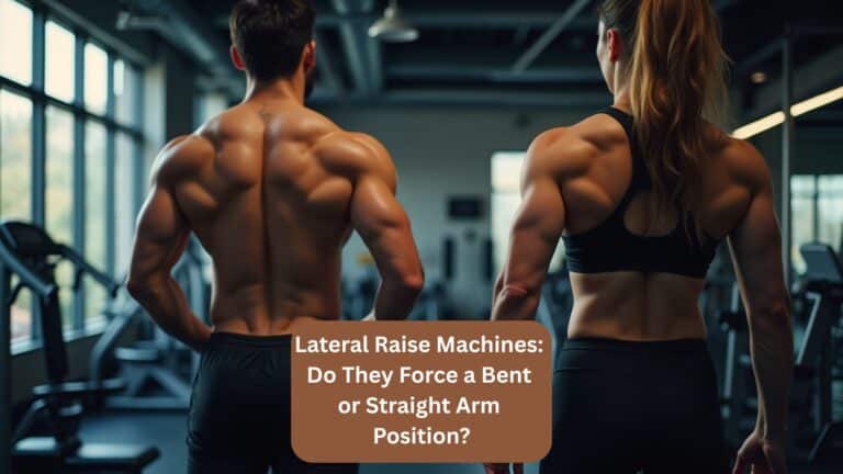 Lateral Raise Machines Do They Force a Bent or Straight Arm Position