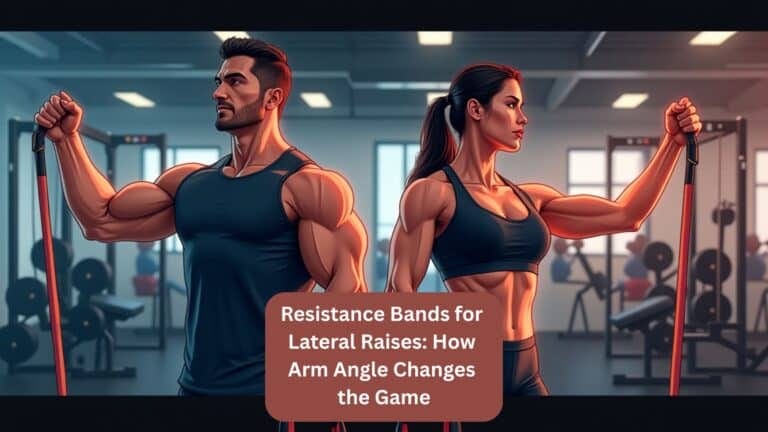 Resistance Bands for Lateral Raises How Arm Angle Changes the Game
