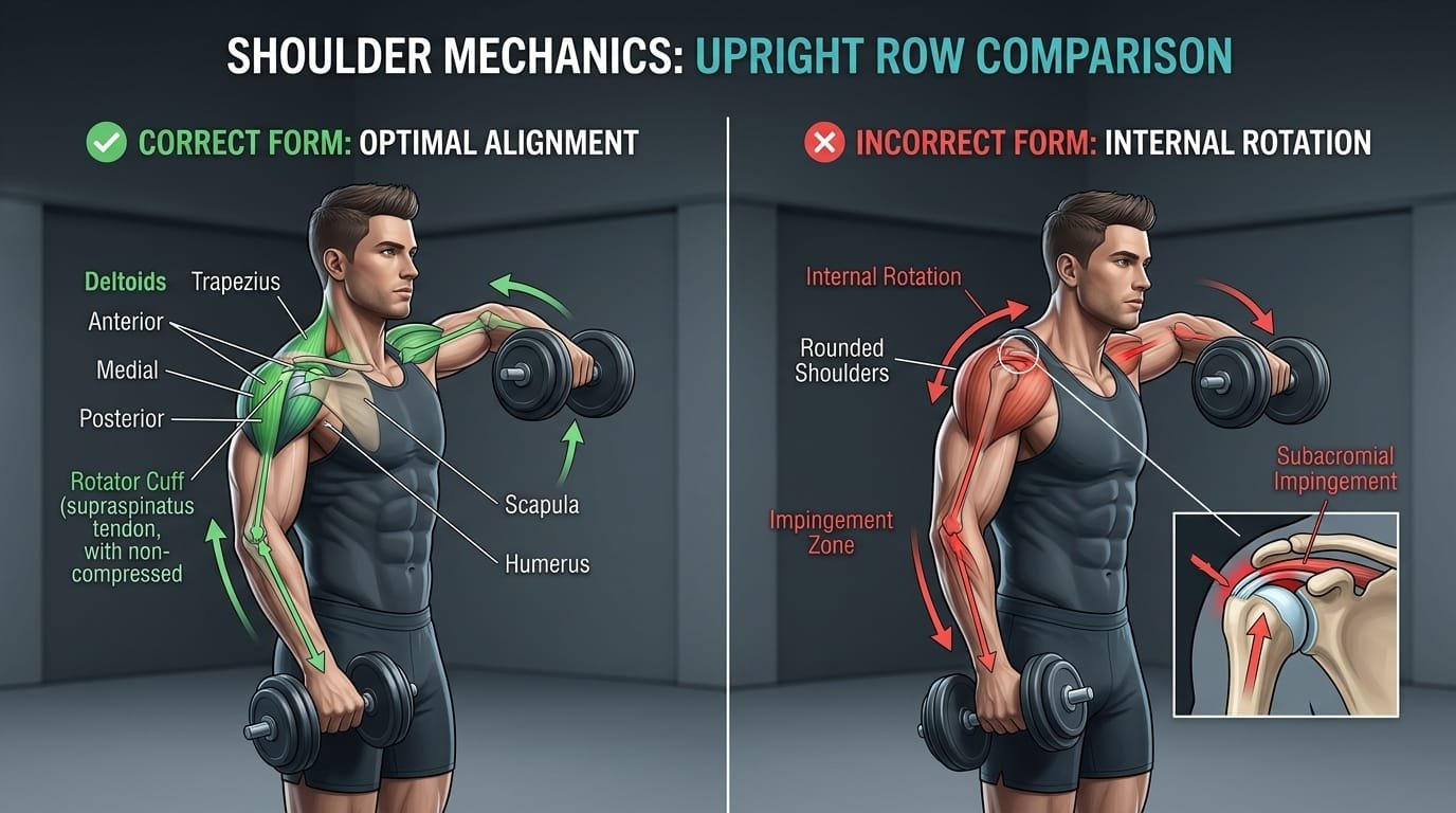 Are Upright Rows Bad for Your Shoulders? A Safer Alternative Guide 1 Are Upright Rows Bad for Your Shoulders