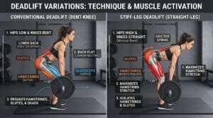 Bent-Knee vs. Straight-Leg Deadlifts Which Is Safer for Your Lower Back