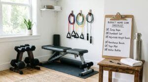 Budget Home Gym Checklist for Strength + Cardio Without Breaking the Bank