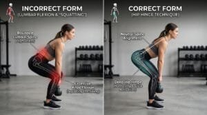 Common Kettlebell Swing Mistakes That Hurt Your Back