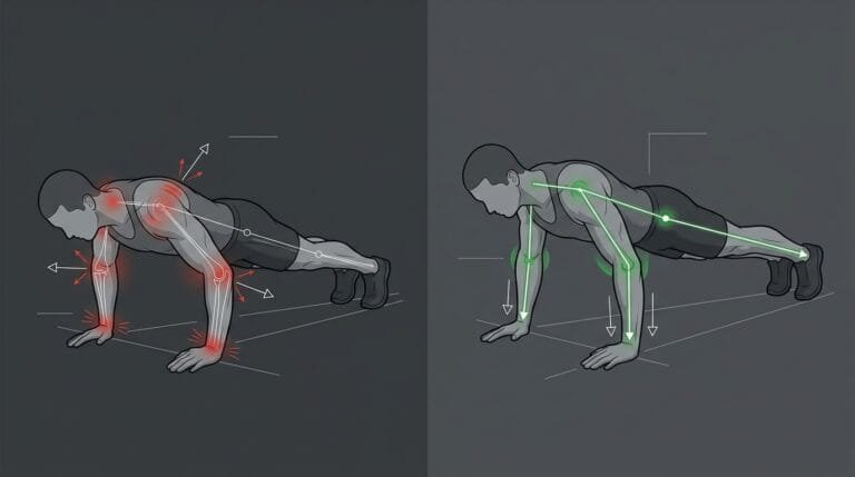 Common Push-Up Form Mistakes That Cause Wrist and Shoulder Pain