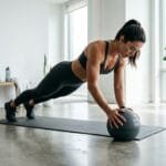 Effective Core Routine Using Only a Medicine Ball and Floor Space