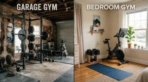 GYM GOODIES 24 Garage Gym vs. Spare Bedroom Gym Space, Noise, and Equipment Priorities