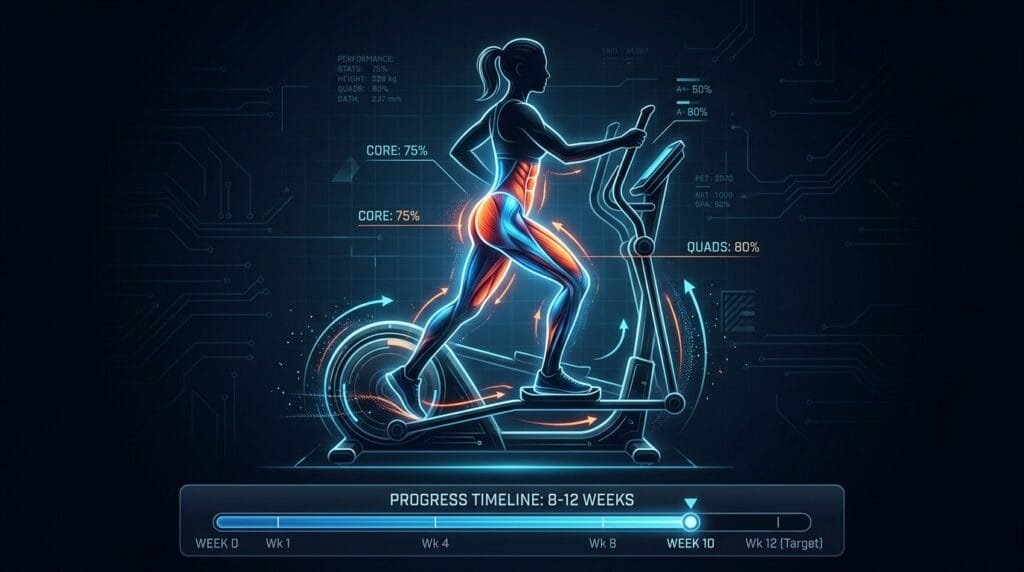 How Many Weeks Until You Notice Changes with Consistent Elliptical Use