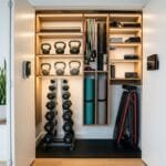 How to Build a Compact Apartment Gym That Fits in a Closet