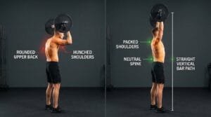 How to Fix Rounded Shoulders During Overhead Presses
