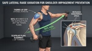 GYM GOODIES 26 How to Perform Safe Lateral Raises if You Have Shoulder Impingement History