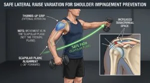 How to Perform Safe Lateral Raises if You Have Shoulder Impingement History