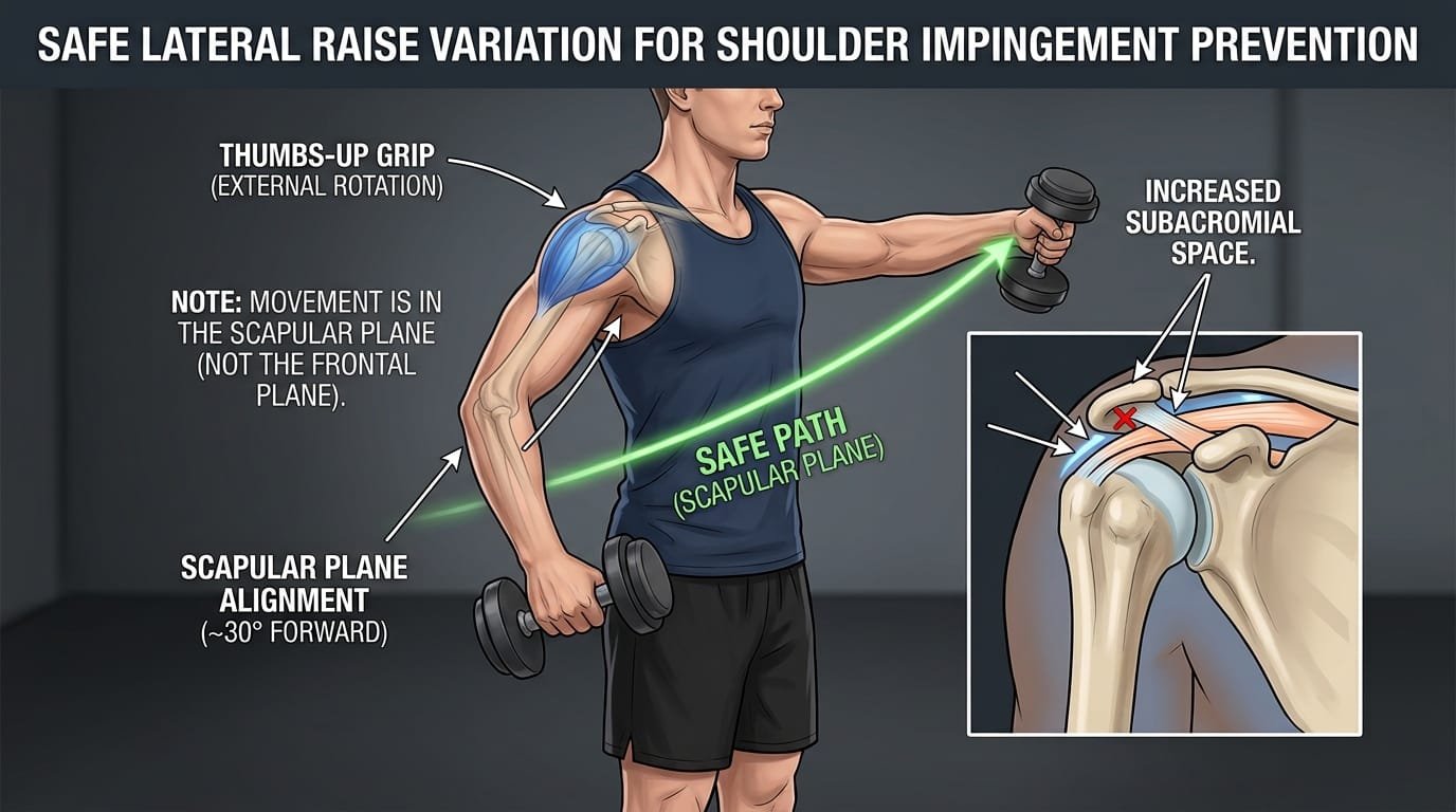 How to Perform Safe Lateral Raises if You Have Shoulder Impingement History