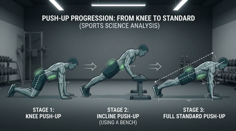 How to Progress from Knee Push-Ups to Full Push-Ups Without Injury