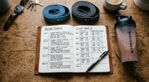 Results Timeline of Home Strength Training