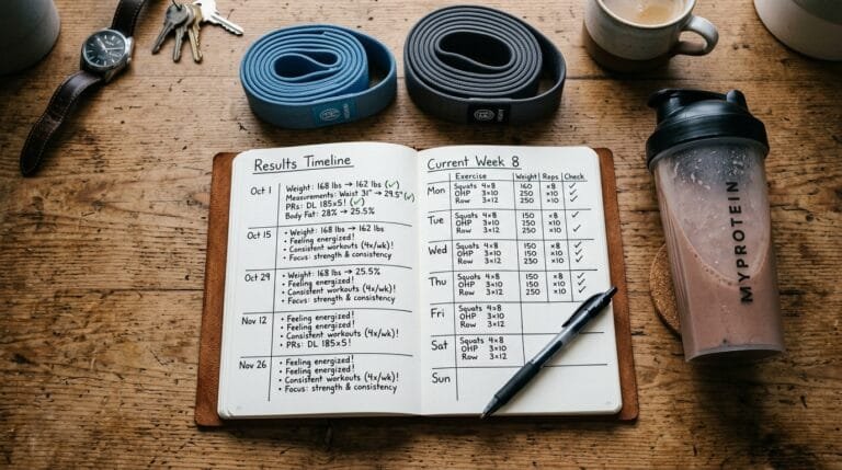 Results Timeline of Home Strength Training: What to Expect After 4, 8, and 12 Weeks 2 Results Timeline of Home Strength Training