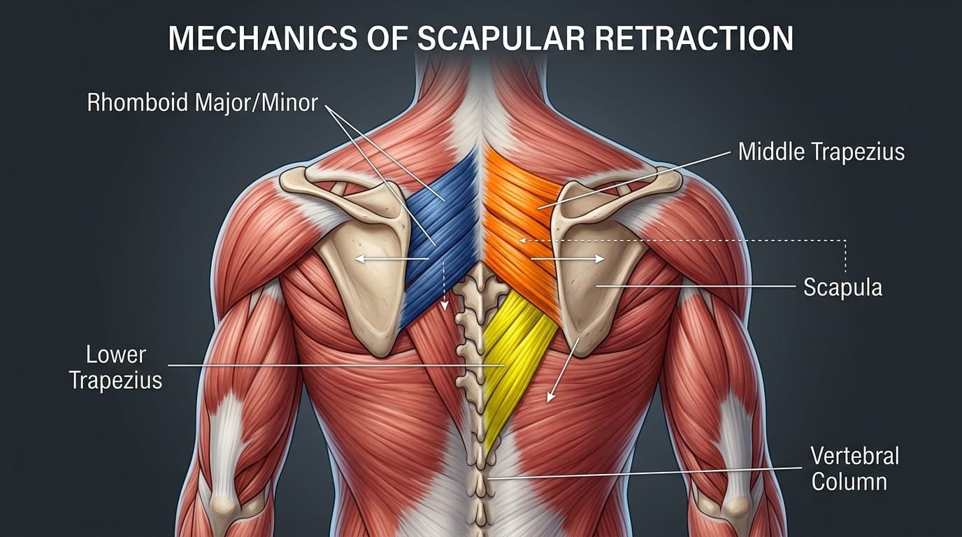Scapular Retraction Explained Why It Matters for Almost Every Upper-Body Lift