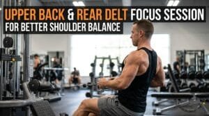 Upper Back and Rear Delt Focus Session for Better Shoulder Balance