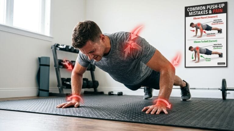 Common Push-Up Mistakes That Cause Wrist and Shoulder Pain (and How to Fix Them) 5 Common Push-Up Mistakes That Cause Wrist and Shoulder Pain