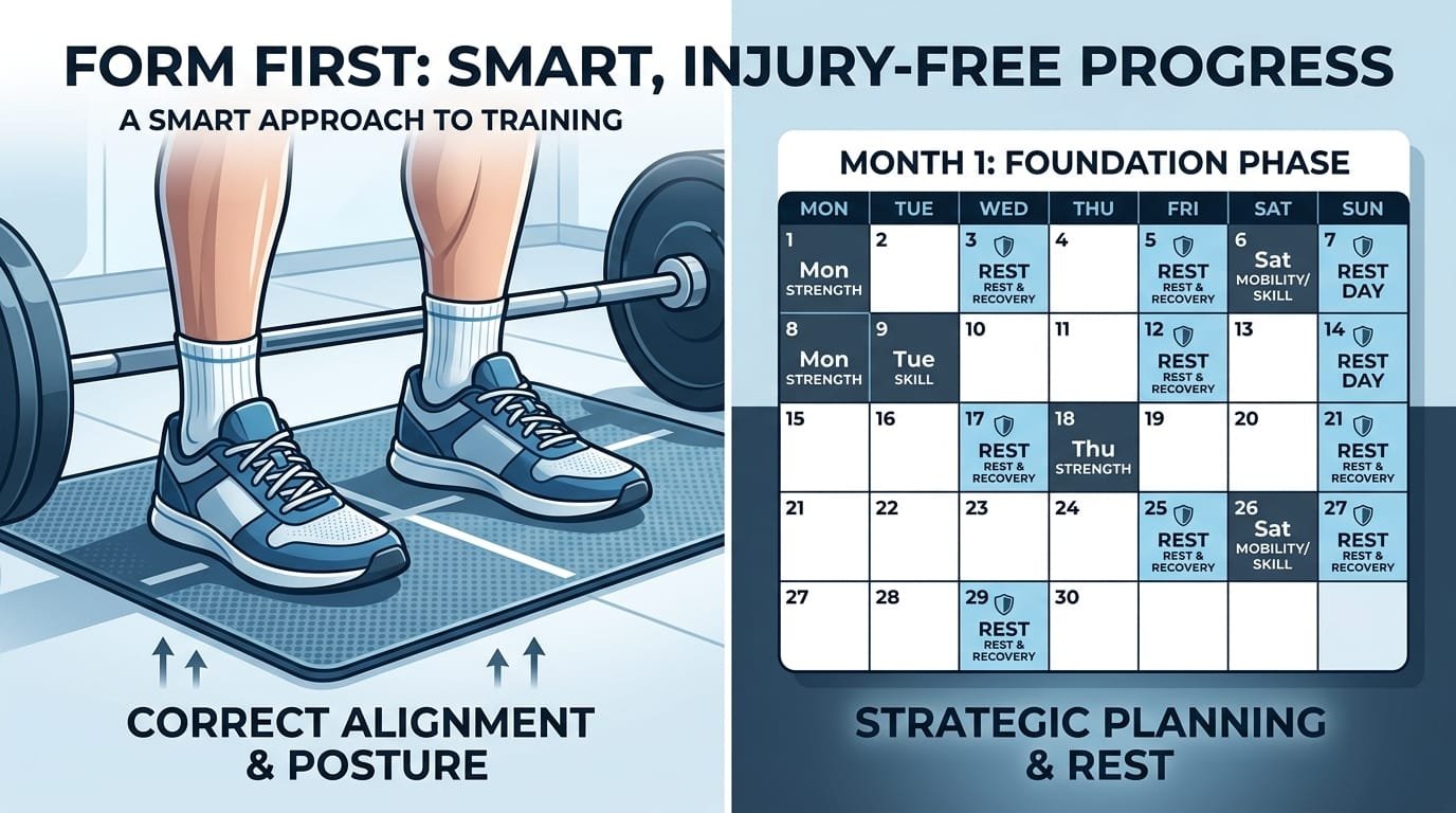 First 30 Days Home Training Plan That Prevents Common Beginner Mistakes