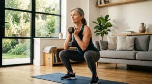 Home Training Focused on Strength and Bone Health for Women