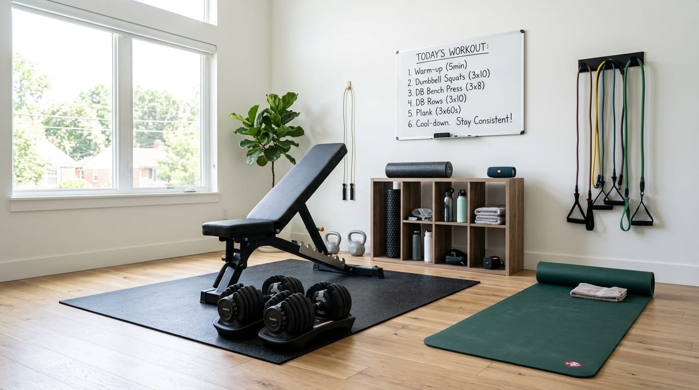 How to Build a Functional Home Gym Without Overspending