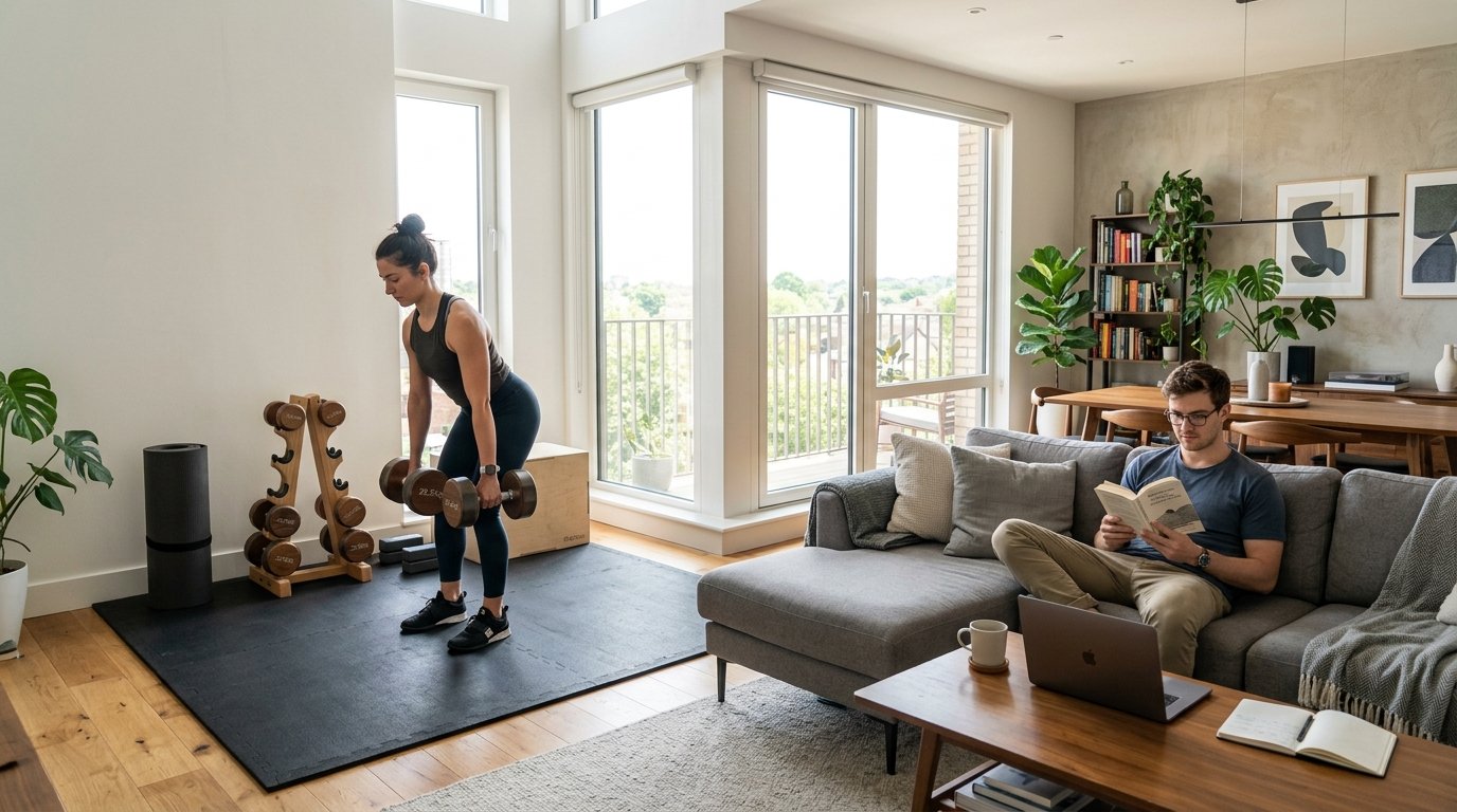 How to Make a Shared Living Space Work for Serious Training