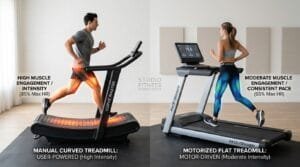 Manual Treadmill vs. Motorized Real Differences in Effort and Results