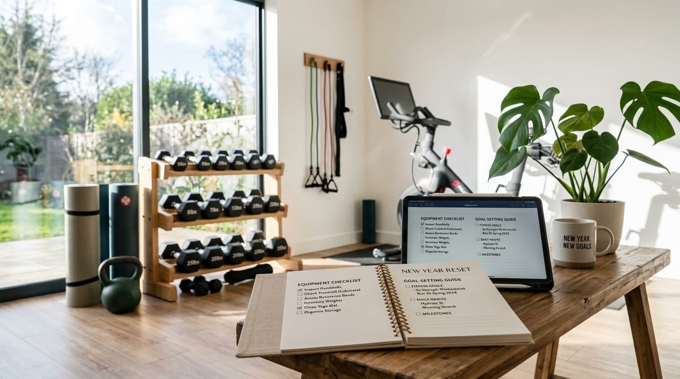 New Year Home Gym Reset Equipment Check and Goal-Setting Guide