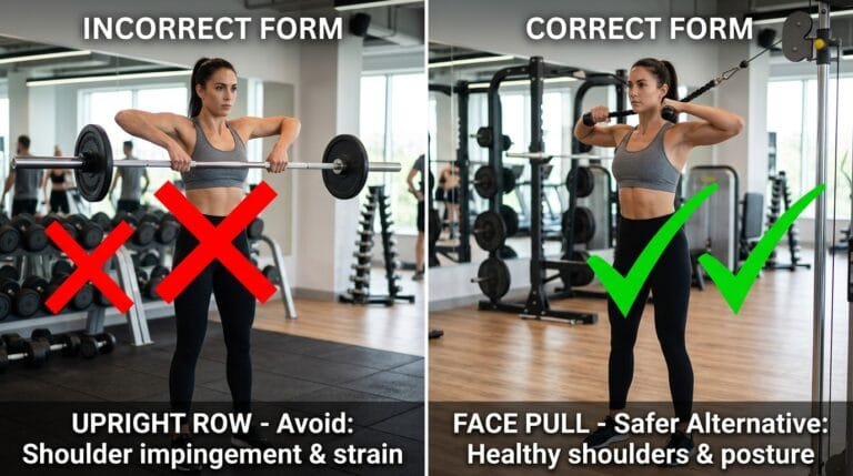 Safer Alternatives to Upright Rows for Shoulder-Friendly Training