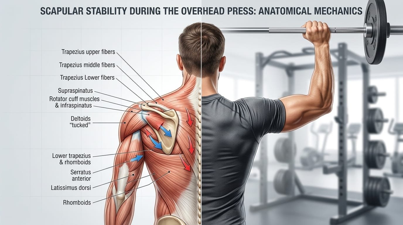 Scapular Control Explained: Why Your Shoulders Feel Unstable on Presses 1 Scapular Control Explained Why Your Shoulders Feel Unstable on Presses