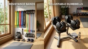 Resistance Bands vs Dumbbells Which Solves More Problems for Home Lifters