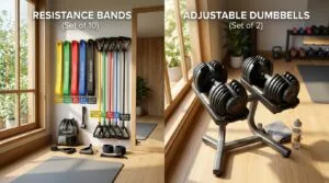 GYM GOODIES 25 Resistance Bands vs Dumbbells Which Solves More Problems for Home Lifters