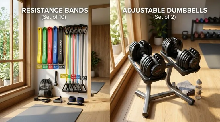 Resistance Bands vs Dumbbells Which Solves More Problems for Home Lifters